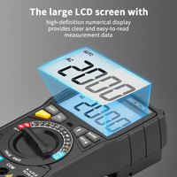 ZOYI ZT-M2H 6000 Penghitung Otomatis/manual Multimeter Layar 4 Digit Presisi Tinggi 1000V Instrumen Uji Multi-fungsi Rendah
