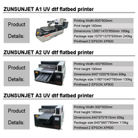 A3 Imprimante de patchs Uv Uv Tpu Imprimante Uv à plat 3 en 1 avec capteur de positionnement de vision Caméra Ccd