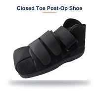 Chaussure post-opératoire ODM à bout fermé amovible avec rembourrage en mousse et protection des orteils pour la rééducation des blessures de l'avant-pied