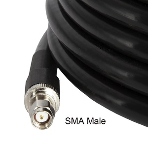 Low Loss Custom LMR-400 Coax Cable Cable Assembly in <strong>SMA</strong> <strong>M</strong> to <strong>SMA</strong> <strong>M</strong> in LMR 400 LMR-400 Coaxial Cable - Product Image 4