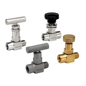 Válvula de aguja de acero inoxidable de alta presión API/ISO/CE/ANSI Manual de baja temperatura DN8 DN15 PN25 <span class=keywords><strong>PN50</strong></span> para productos químicos de aceite - Product Image 1