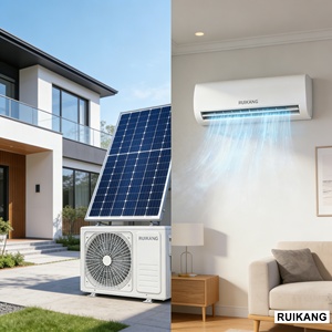 Aire Acondicionado Solar de 12000 BTU, Conexión a la Red, Solo Frío, con Alimentación Eléctrica de la Red, 12000 BTU, Velocidad Fija, Enfriamiento Eficiente - Product Image 6