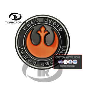 Металлические 3d-памятные заготовки из латуни, золото, серебро, на заказ, геокоин, рак молочной железы, бросает вызов монета - Product Image 1