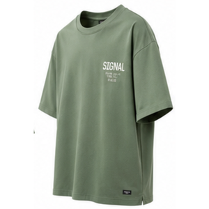 T-shirt en coton surdimensionné personnalisé 200 GSM, col rond, manches courtes, imprimé, décontracté, streetwear pour hommes - Product Image 3
