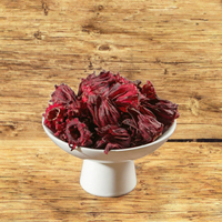 Teh Bunga Hibiscus Roselle Kering Berkualitas Tinggi dengan Logo Kustom, Teh Kesehatan Luoshenhua, Teh Daun Mentah Kemasan Botol/Kantong