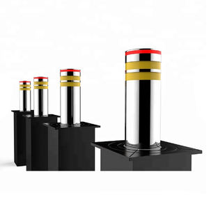 Bollards hydrauliques en hausse automatiques pour la sécurité de porte utilisée dans les tourniquets - Product Image 1