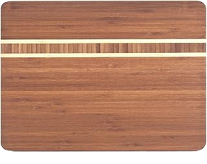 Tabla de Cortar y Rebanar de Bambú Ecológica Premium Bridge, Rectangular Personalizada, 2.0 cm de Grosor, Apta para Lavavajillas - Product Image 3