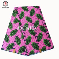 Tela Ankara 100% algodón de China con estampado inglés en bloque de cera