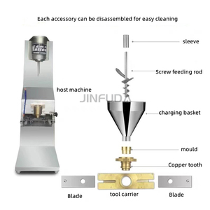 Máquina de procesamiento de albóndigas Máquina para hacer albóndigas de res - Product Image 4