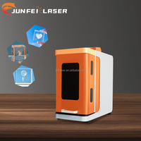 Graveur laser 3D industriel JUNFEI vert pour marquage sous surface 5W 10W pour machines de marquage sur cristal, verre, pierre et bois