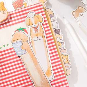 Marcapáginas de Papel con Diseño de Dibujos Animados, Impresión UV, Resistente al Agua, Logotipo Personalizable, Tamaño 15x4cm, para Estudiantes - Product Image 2