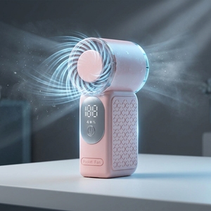 Ventilador USB Portátil Recargable para Coche y Hogar, Promocional, con Descuento por Más de Cinco Unidades - Product Image 1