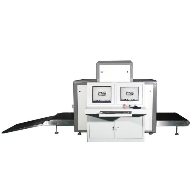 luggage baggage transparent visual airport security scanner for railway metro station public security safety