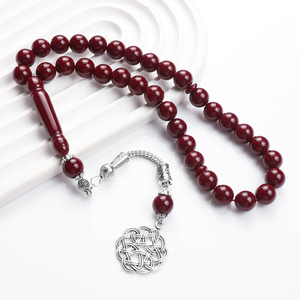 Tasbih musulmano rosario di preghiera islamico fatto di Tasbih resina Unisex perline di preghiera islamico Tasbih - Product Image 3