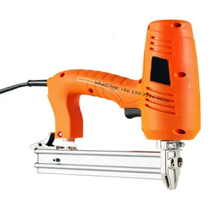 2-em-1 Grampeador de Madeira Siding Framing Acabamento Pin 220V U-em forma de Pistola de Pregos Elétrica Dual-purpose Madeira Ajustável Arma Nailer