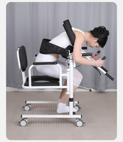 Chaise de douche hydraulique pour toilettes, fauteuil de transfert pour fauteuil roulant, chaise de réadaptation pour personnes handicapées, légère et réglable