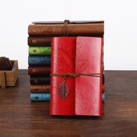 Carnet A7 de luxe avec reliure à spirale en cuir dur de haute qualité et papier d'art résolutions d'impression élevées