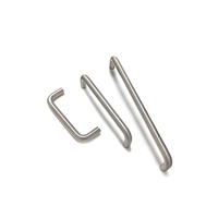 Maniglie per mobili in alta quantità materiale in acciaio inossidabile maniglie per cassetti in ottone satinato dorato maniglia in pelle per porte