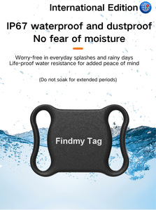 Localizador Lulin Finder, Rastreador Inteligente para Perros, AirTag, Rastreador <span class=keywords><strong>de</strong></span> Llaves, Gatos, Carteras, Certificado, Antipérdida, GPS para Mascotas, Compatible con <span class=keywords><strong>Apple</strong></span> y Android - Product Image 6
