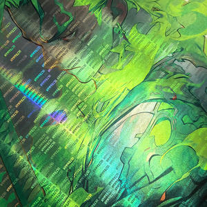 カスタムHolo Foilアートプリントデジタルホログラフィックペーパーネオンインクポスターゲームキャラクターアニメストリームルーム壁装飾ポスター - Product Image 4