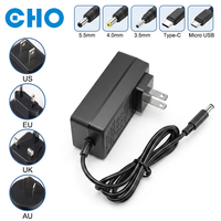 24V 2A Netzteil AC DC 48W Desktop-Schaltnetzteil mit DC-Stecker für LED-Streifen CCTV Router