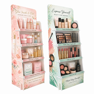 Expositor <span class=keywords><strong>de</strong></span> Maquillaje <span class=keywords><strong>de</strong></span> PVC Acrílico Personalizado para Brillo Labial y Lápiz Labial, Expositor <span class=keywords><strong>de</strong></span> Cosméticos para <span class=keywords><strong>Tiendas</strong></span> en Línea - Product Image 2