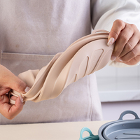 Panier en silicone pour friteuse à air, plateau de cuisson réutilisable, moule en silicone pour pizza, panier à poulet frit, accessoires pour friteuse à air