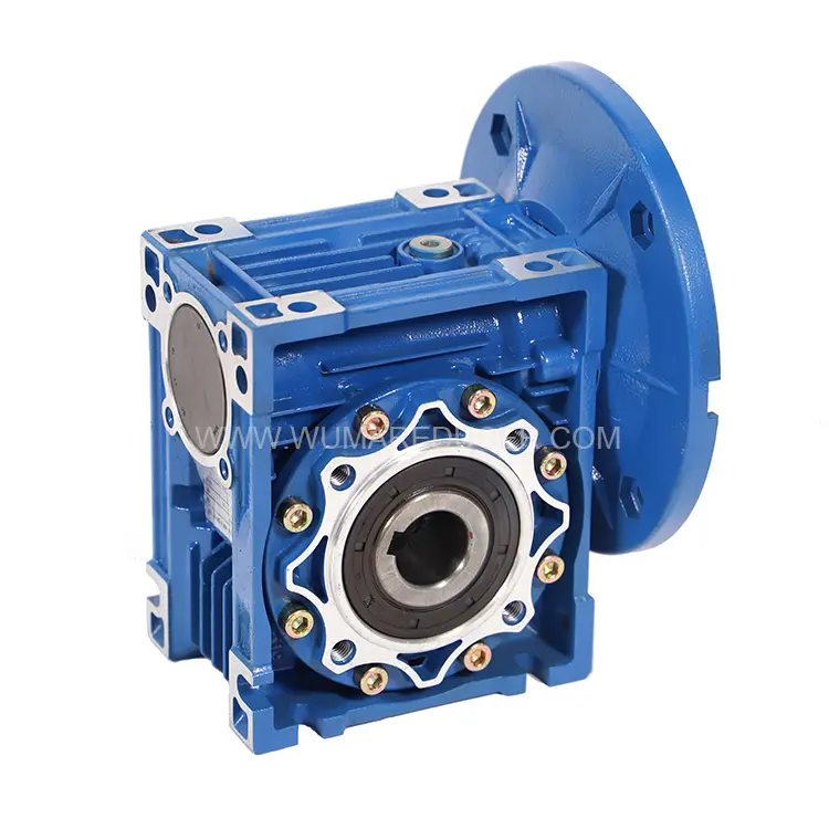 High End Unique Worm Gear Speed Reducer 12 Volt Gearbox Machine IEC Flange for Mounting Motor 1 Year After Vessel Date WUMA