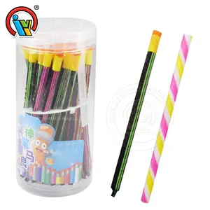 铅笔设计硬糖甘蔗棒棒糖出售
