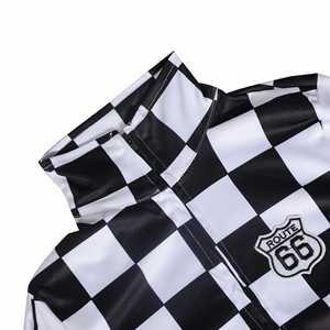 Disfraz de Piloto de Carreras a Cuadros Sexy para Mujer Adulta de Halloween - Product Image 2