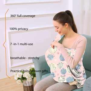 Couverture d'allaitement multifonctionnelle respirante, couvre-poussette pour garçons et filles unisexes - Product Image 4