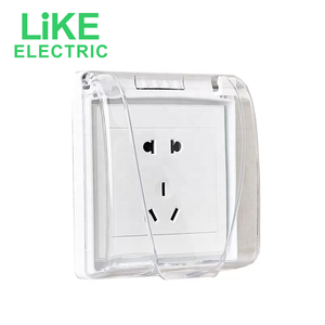 กล่องสวิตช์ติดผนังใสกันน้ำกันฝุ่น,แผ่นปิดป้องกันกล่องกระดิ่งประตู86เต้ารับบนผนัง - Product Image 3