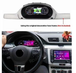 Roadnavi LCD cụm kỹ thuật số cho VW magotan Passat B6 B7 CC bảng điều khiển đồng hồ tốc độ - Product Image 4