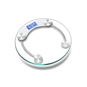 180kg/396lb Corps Humain Numérique OEM Transparent Rond Salle De Bains <span class=keywords><strong>Balance</strong></span> - Product Image 2
