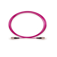 Cavo Patch in Fibra Ottica di Alta Qualità Multimodale OM2 OM3 OM4, Connettori Simplex Duplex LC SC FC ST