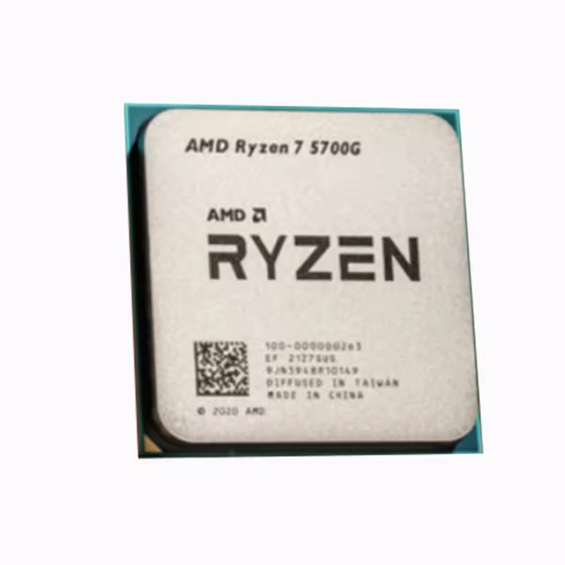 Wholesale AMD 7 CPU Eight Cores 5700g 5700x 5800x 7700x PC Parts