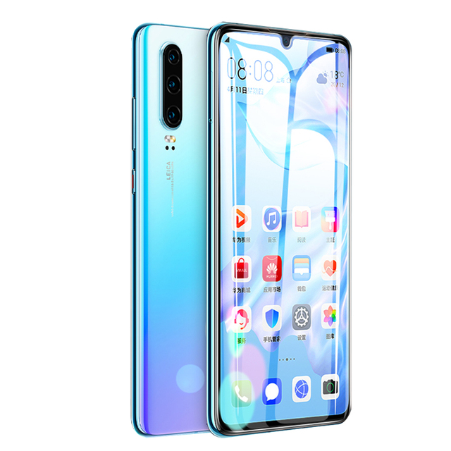 Factory Wholesale Anti Dust Tempered Glass Screen Protector for Huawei P20, HD clear Tempered Glass Screen Protector