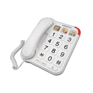 <span class=keywords><strong>Téléphone</strong></span> <span class=keywords><strong>fixe</strong></span> à gros boutons pour les personnes âgées malvoyantes et les soins de l'image Mémoire à une touche <span class=keywords><strong>Téléphone</strong></span> pour personnes âgées amplifié à gros boutons - Product Image 3