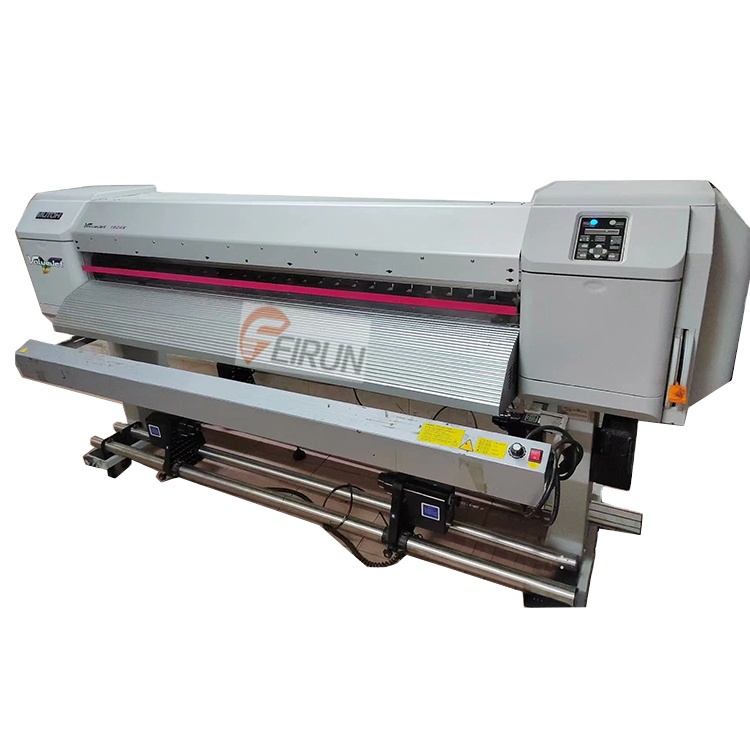 オリジナルの中古Mutoh Eco Solvent VJ-1624X/VJ1624Xプリンター (1個のDX7プリントヘッド付き)