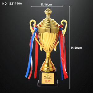 Coppa Trofeo Personalizzata da Collezione per Eventi e Competizioni Sportive Promozionali Coppa <span class=keywords><strong>del</strong></span> Mondo Trofeo in Metallo per Badminton - Product Image 4