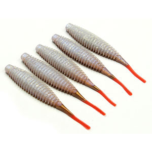 Selco-SEÑUELOS blandos de pesca, cebo Artificial de cola larga, de plástico PVC, para Sábalo, <span class=keywords><strong>gusano</strong></span>, Swimbait - Product Image 3