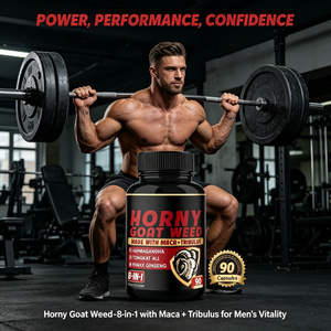 LUVVITA – Capsules de Horny Goat Weed sur mesure <span class=keywords><strong>en</strong></span> gros – Compléments à base de plantes pour injecter de l'énergie et stimuler la force mentale – Soins de santé pour adultes - Product Image 4