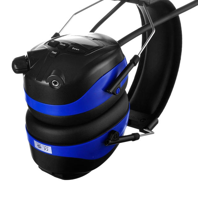 Safety Noise Canceling Bluetooths Earmuffs with AM/FM Radio Headset Safety Ear Muff