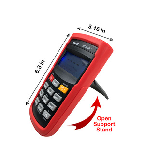 เครื่องบันทึกข้อมูลอุณหภูมิแบบดิจิตอลคู่ TECPEL DTM-507  ช่วงวัดอุณหภูมิหลากหลาย พร้อมความแม่นยำ 0.05% สูงสุดถึง 1,372 องศาเซลเซียส รับประกัน 1 ปี - Product Image 2