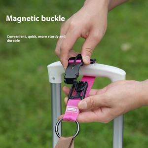 Tragbarer Gepäck gurt Verstellbare Koffer Gürtel Reise zubehör Magnet koffer Schnallen halter Gepäck <span class=keywords><strong>clip</strong></span> - Product Image 6