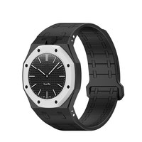 Nouvelle Arrivée Bracelet de montre en silicone, Bracelet de montre de poche modifié, Pratique, Fermoir magnétique, Bracelet de montre de haute qualité pour Swatchxap