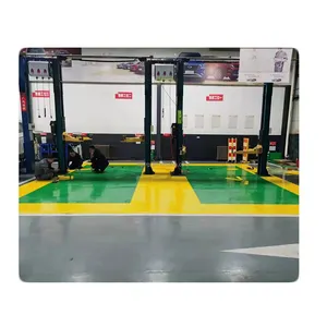 PVC resistente in vinile <span class=keywords><strong>pavimento</strong></span> <span class=keywords><strong>per</strong></span> Garage piastrelle antiscivolo facile da pulire stile di Design industriale 6mm resistente all'usura <span class=keywords><strong>Parquet</strong></span> sistema facile Click - Product Image 1