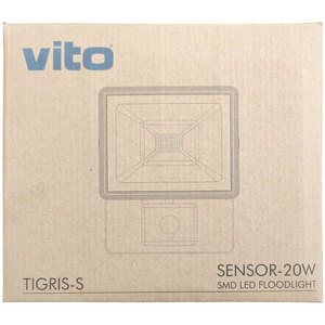 Projecteur LED extérieur Vito Tigris S 20W avec détecteur de mouvement - Product Image 3