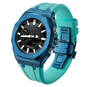 Bracelet de montre en silicone Ga-<span class=keywords><strong>2100</strong></span> modifié de luxe bleu ciel pour bandes Casiaok <span class=keywords><strong>G</strong></span> <span class=keywords><strong>Shock</strong></span> Ga2100 Ga <span class=keywords><strong>2100</strong></span> - Product Image 6
