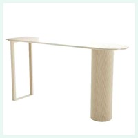 Ensemble table et chaises de bar de luxe léger à pieds hauts pour petit appartement, salon ou balcon, meubles de table haute à cloisons